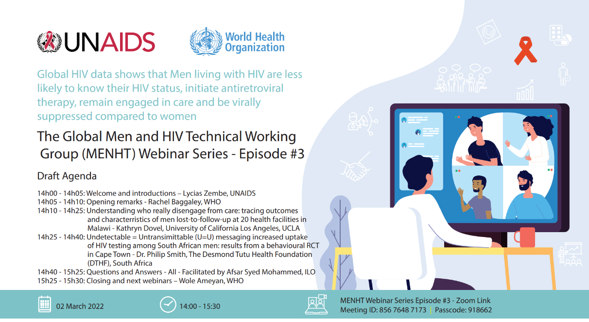 The Global Men and HIV Technical Working Group (MENHT) - Episode 3