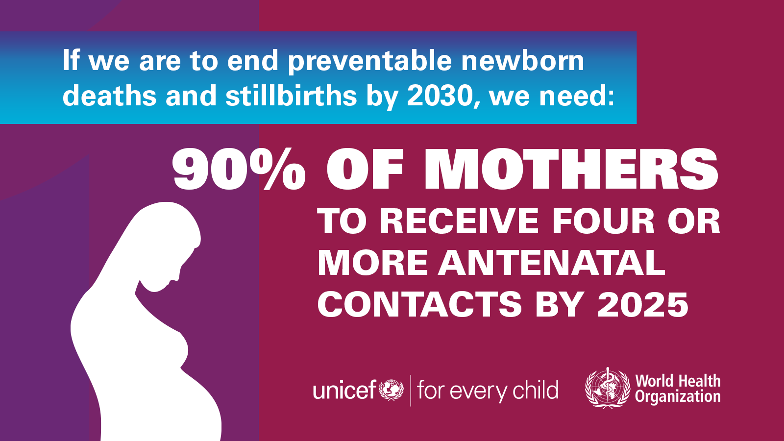 90 percent of mothers to receive more antenatal contacts by 2025